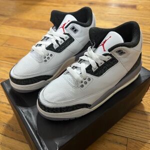 Air Jordan Retro 3 Cement Grey 4y
